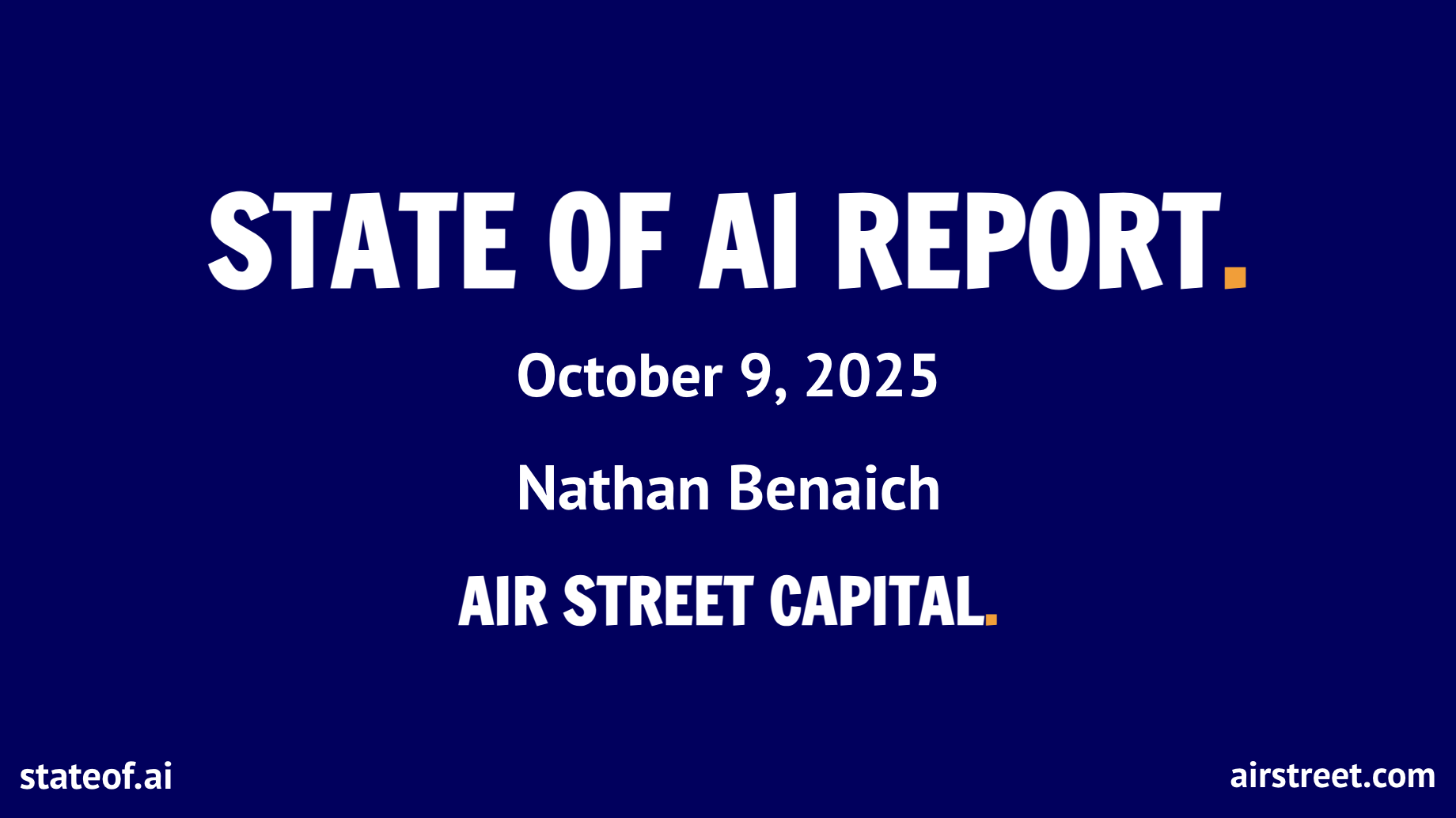 State Of Ai Report — featured image